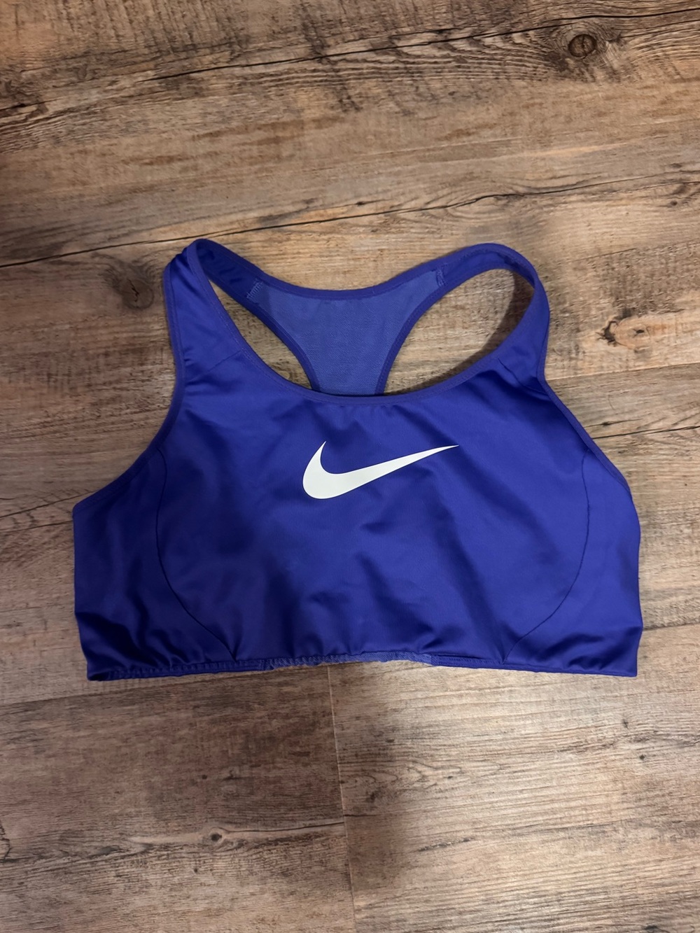 Nike Dri-Fit Women's Blue Sports Bra - size XL
